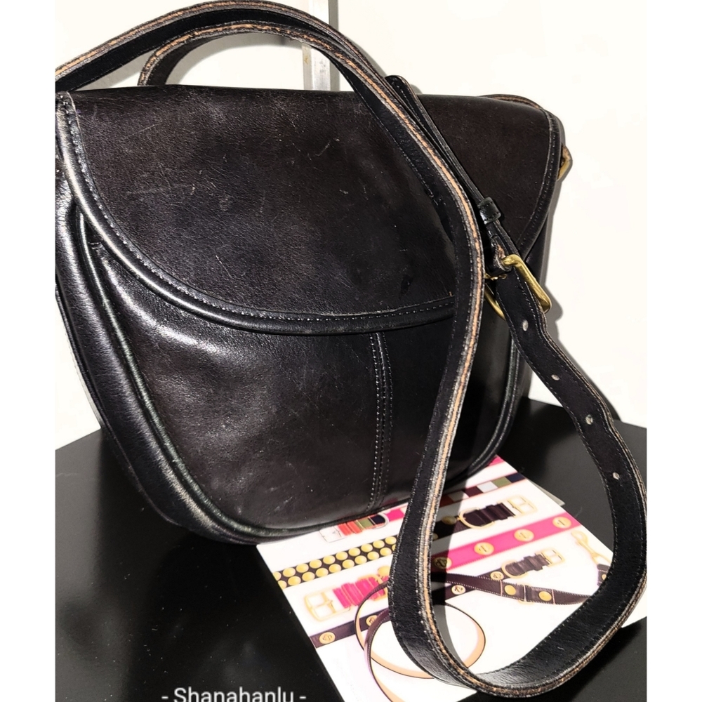 Coach Vintage 5828 RARE Paris Flap Crossbody - Picture 3 of 15